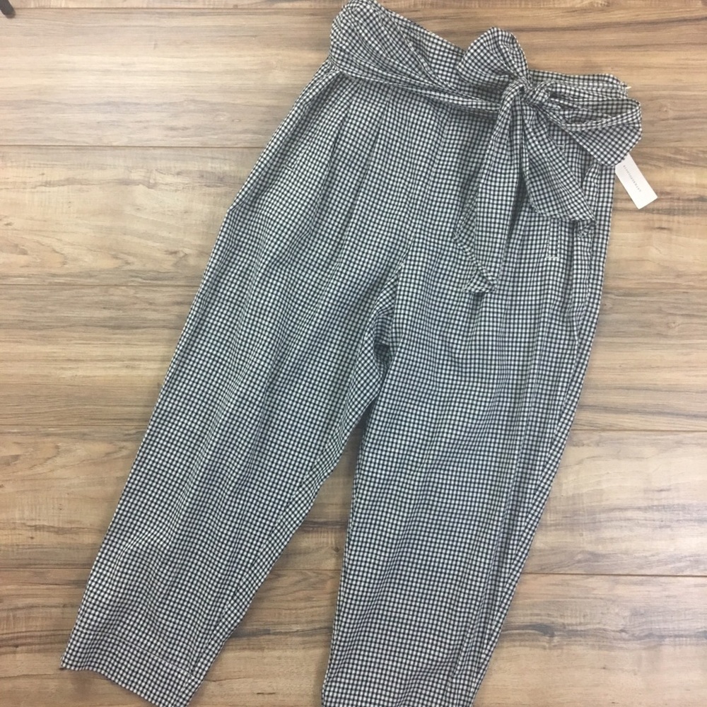 ❤️ Anthropologie Gingham Pants - Picture 2 of 11